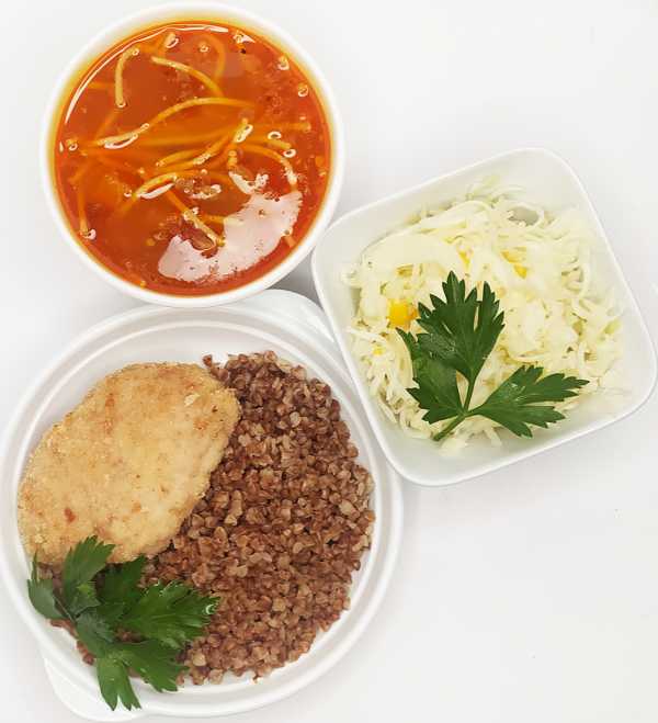 Обед мясной