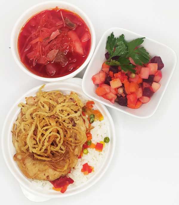 Обед мясной