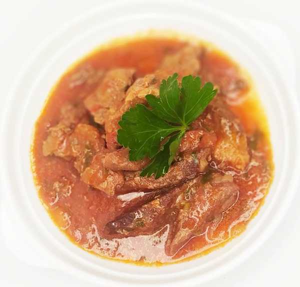 Говядина томлёная с черносливом