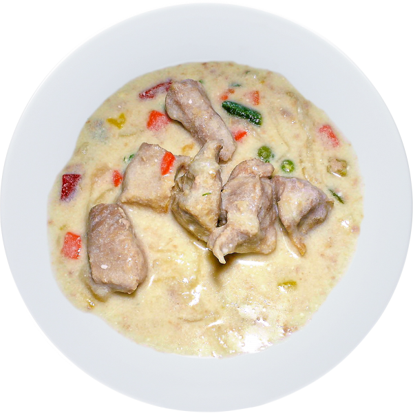 Свинина с овощами