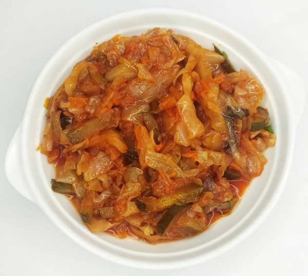 Капуста тушённая 