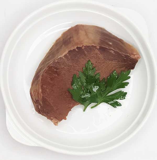 Сердце говяжье отварное