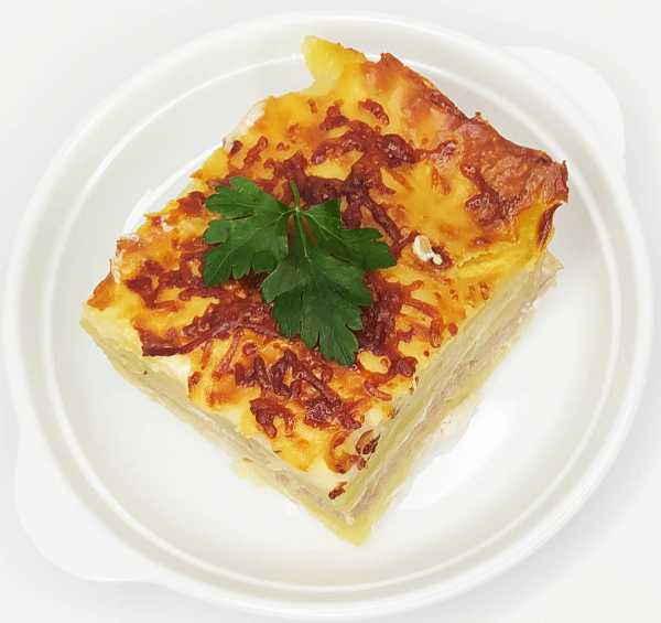 Гратен с мясом