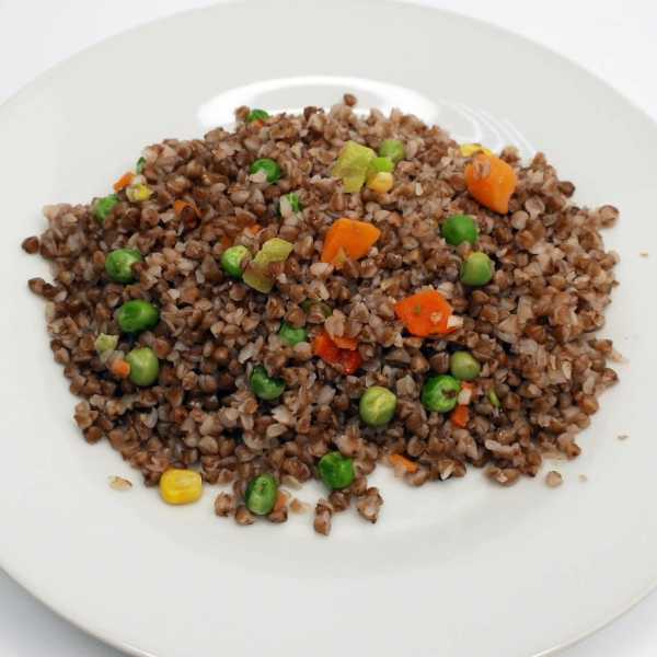 Гречка с овощами